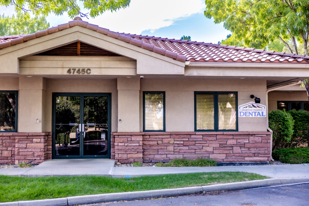 Horton Family Dental building at 4745 Boardwalk Drive in Fort Collins